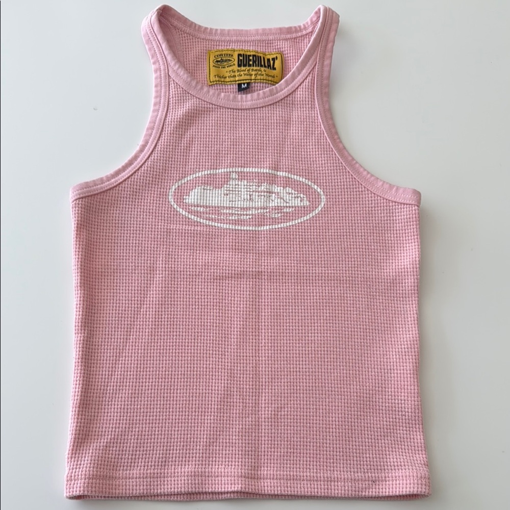 Corteiz Alcatraz pink tank top. Sold out.